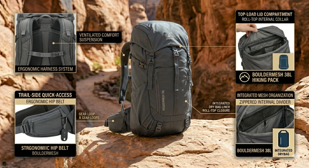 BoulderMesh 38L Review