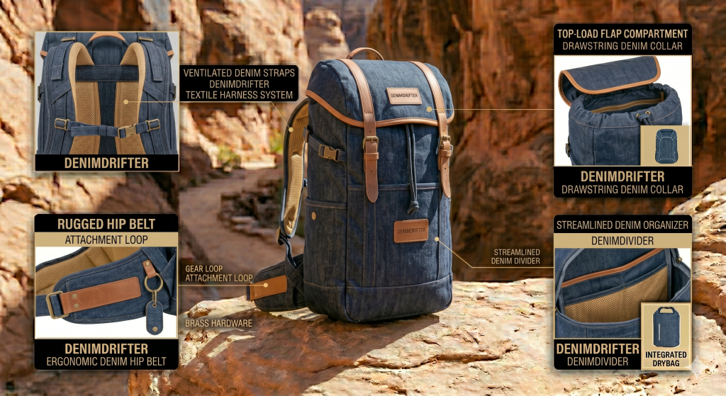 DenimDrifter Backpack Review