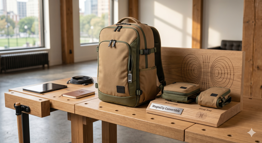 MagnaZip Convertible Backpack